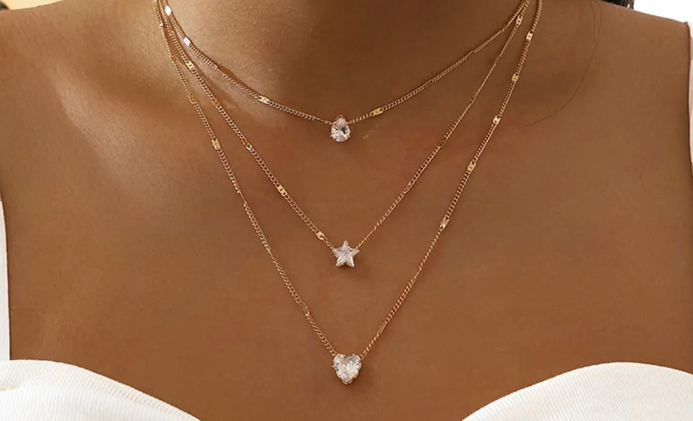 Drie lagen ketting