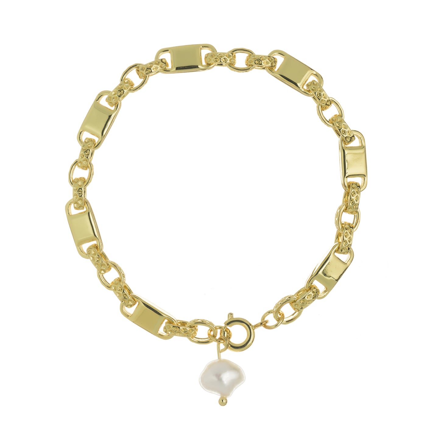 Vintage bracelet with pearl