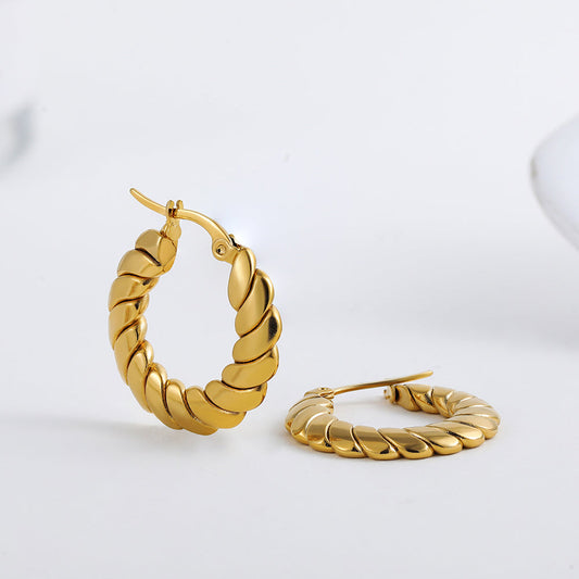 Braided Unity earring